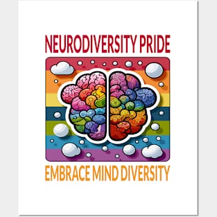 Neurodiversity Pride: Mind Body Balance Posters and Art